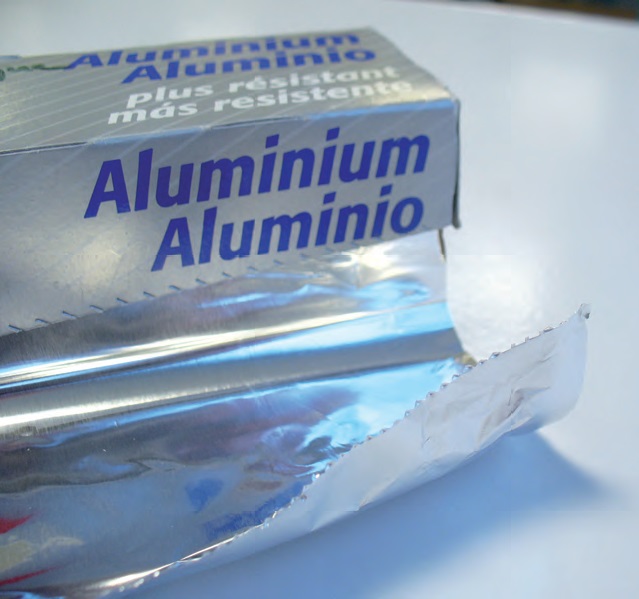 Le papier d’aluminium
